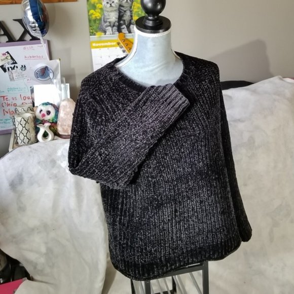 Jacqueline de Yong Cropped Pullover Knit Sweater - Picture 1 of 8